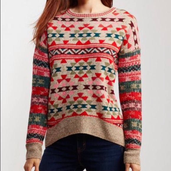 Aeropostale Sweaters - Aeropostale tribal print ugly Christmas sweater